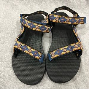 Teva Original Universal Sandals Aztec  Print Casual Size 8 Womens